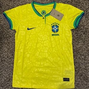 Nike Brazil 2022/23 Stadium Home Women Jersey